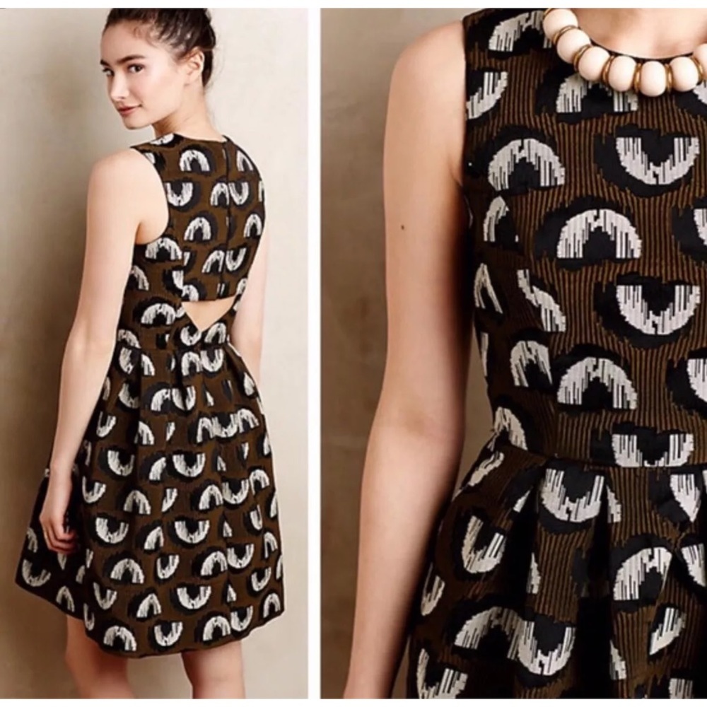NEW Anthropologie Hunter Bell Dixon Adette Dress Z136-10
